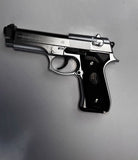 Silver M92 Beretta Airsoft Toy Gun – Realistic, Durable & Fun for Airsoft Enthusiasts